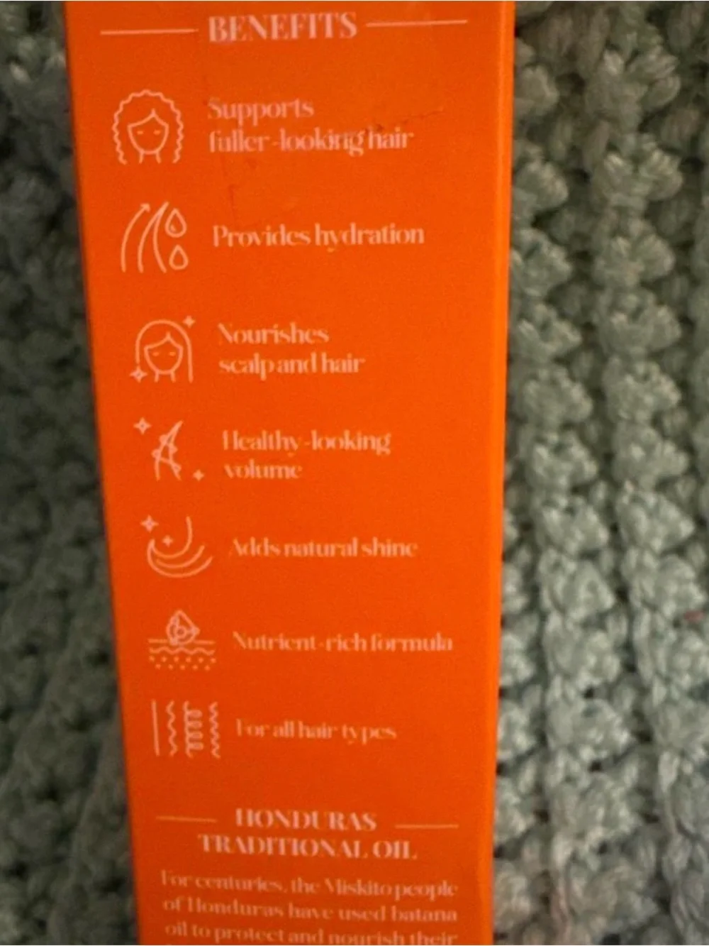 Batana Oil Thickening Hair Treatment - Orange